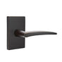 Emtek - Concealed, Passage, Modern Rectangular Rosette, Poseidon Lever, US10B - Oil Rubbed Bronze