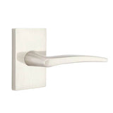Emtek - Concealed, Passage, Modern Rectangular Rosette, Poseidon Lever, US15 - Satin Nickel