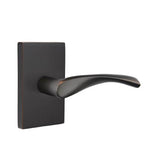Emtek - Dummy, Modern Rectangular Rosette, Triton Lever, US10B - Oil Rubbed Bronze