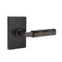 Emtek - Dummy, Modern Rectangular Rosette US10B, L-Square Stem US10B, Tribeca Handle US10B - Oil Rubbed Bronze