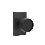 Emtek - Dummy, Modern Rectangular Rosette, Verve Knob, US10B - Oil Rubbed Bronze
