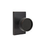 Emtek - Passage, Modern Rectangular Rosette, Verve Knob, US10B - Oil Rubbed Bronze