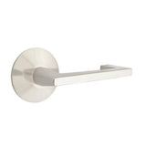Emtek - Dummy, Modern Rosette, Argos Lever, US15 - Satin Nickel