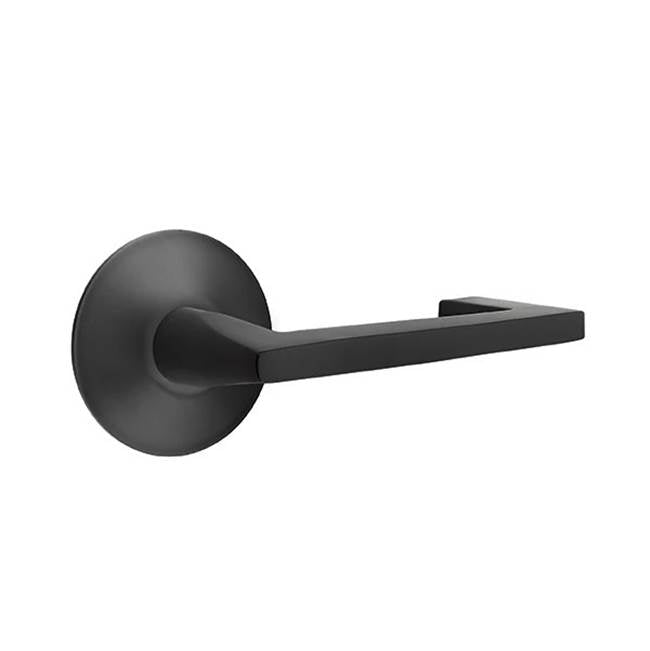 Emtek - Privacy, Modern Rosette, Argos Lever, RH, US19 - Flat Black