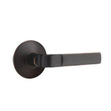 Emtek - Dummy, Modern Rosette, Aston Lever, US10B - Oil Rubbed Bronze