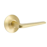 Emtek - Dummy, Modern Rosette, Athena Lever, US4 - Satin Brass