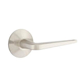 Emtek - Privacy, Modern Rosette, Athena Lever, LH, US15 - Satin Nickel