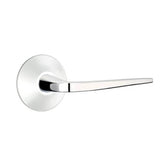 Emtek - Passage, Modern Rosette, Athena Lever, RH, US26 - Polished Chrome