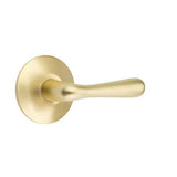 Emtek - Dummy, Modern Rosette, Basel Lever, US4 - Satin Brass