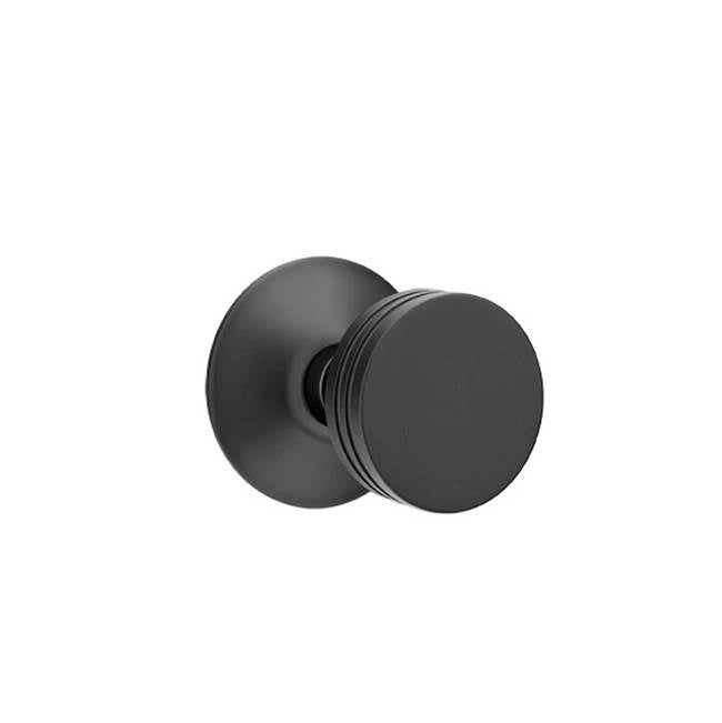 Emtek - Passage, Modern Rosette, Bern Knob, US19 - Flat Black