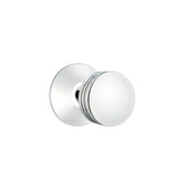 Emtek - Concealed, Passage, Modern Rosette, Bern Knob, US26 - Polished Chrome