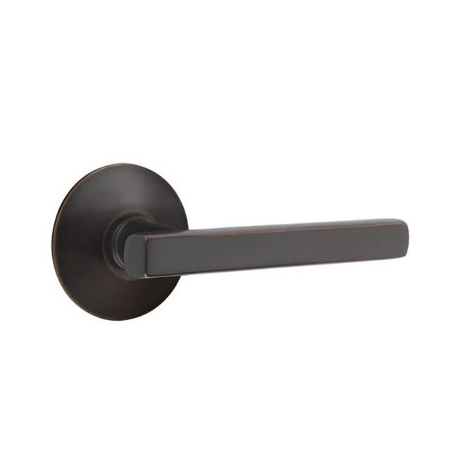 Emtek - Dummy, Modern Rosette, Freestone Lever, US10B - Oil Rubbed Bronze