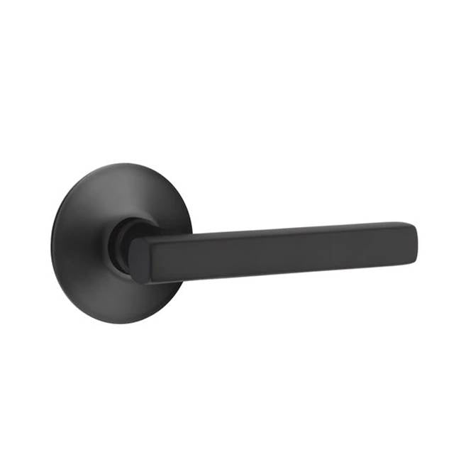 Emtek - Dummy, Modern Rosette, Freestone Lever, US19 - Flat Black