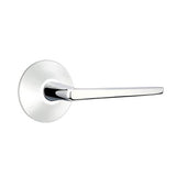 Emtek - Passage, Modern Rosette, Hermes Lever, RH, US26 - Polished Chrome