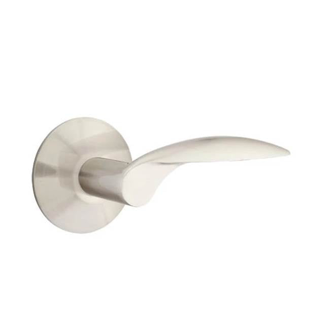Emtek - Passage, Modern Rosette, Mercury Lever, LH, US15 - Satin Nickel