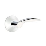 Emtek - Dummy, Modern Rosette, Mercury Lever, US26 - Polished Chrome