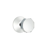 Emtek - Privacy, Modern Rosette, Octagon Knob, US26 - Polished Chrome