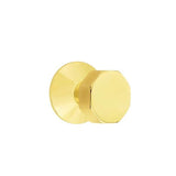 Emtek - Dummy, Modern Rosette, Octagon Knob, US3NL - Unlacquered Brass