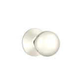 Emtek - Passage, Modern Rosette, Orb Knob, US14 - Polished Nickel
