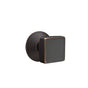 Emtek - Privacy, Modern Rosette, Square Knob, US10B - Oil Rubbed Bronze