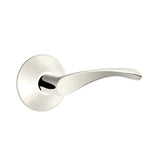 Emtek - Privacy, Modern Rosette, Triton Lever, RH, US14 - Polished Nickel