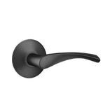 Emtek - Privacy, Modern Rosette, Triton Lever, LH, US19 - Flat Black