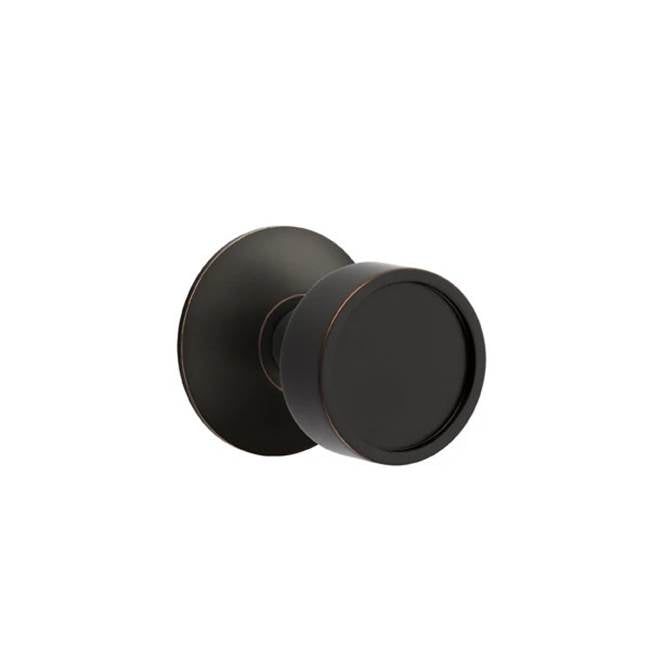 Emtek - Passage, Modern Rosette, Verve Knob, US10B - Oil Rubbed Bronze
