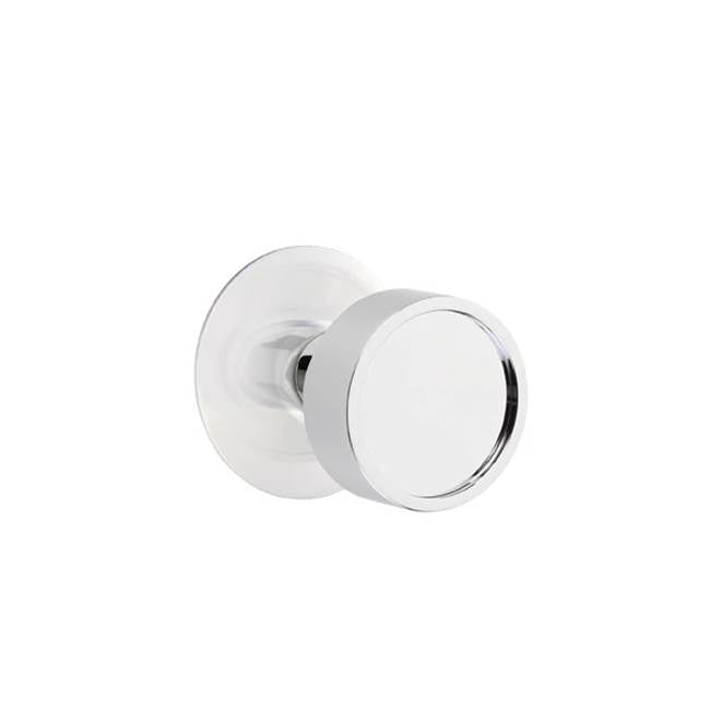 Emtek - Privacy, Modern Rosette, Verve Knob, US26 - Polished Chrome