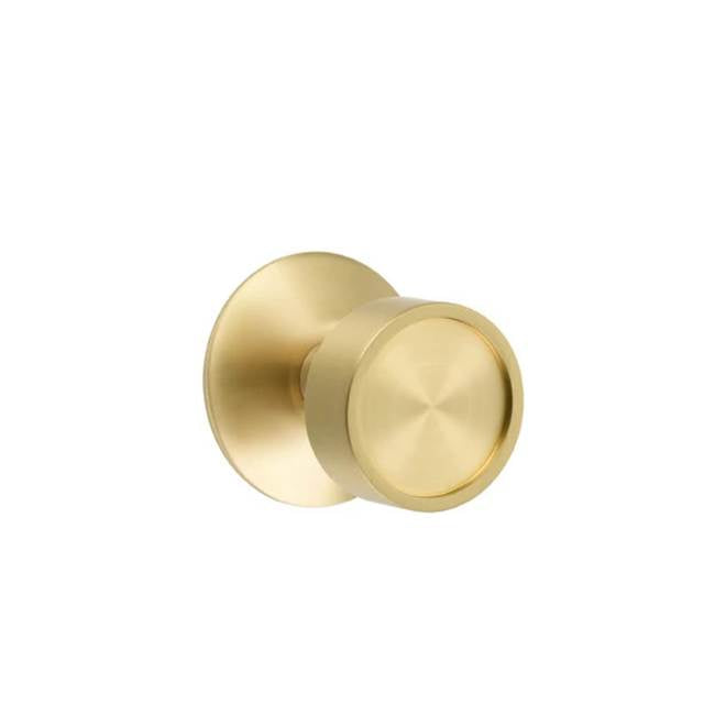 Emtek - Dummy, Modern Rosette, Verve Knob, US4 - Satin Brass