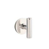 Emtek - Concealed, Privacy, Disk Rosette, The Ace Knob, US14 - Polished Nickel