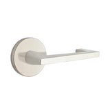 Emtek - Privacy, Disk Rosette, Argos Lever, LH, US15 - Satin Nickel