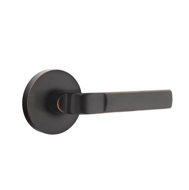 Emtek - Dummy, Disk Rosette, Aston Lever, US10B - Oil Rubbed Bronze