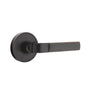 Emtek - Concealed, Privacy, Disk Rosette, Aston Lever, US10B - Oil Rubbed Bronze