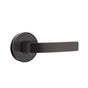 Emtek - Privacy, Disk Rosette, Breslin Lever, RH, US10B - Oil Rubbed Bronze