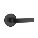 Emtek - Passage, Disk Rosette, Breslin Lever, LH, US19 - Flat Black