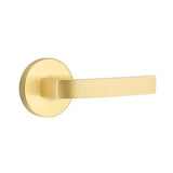 Emtek - Dummy, Disk Rosette, Breslin Lever, US4 - Satin Brass