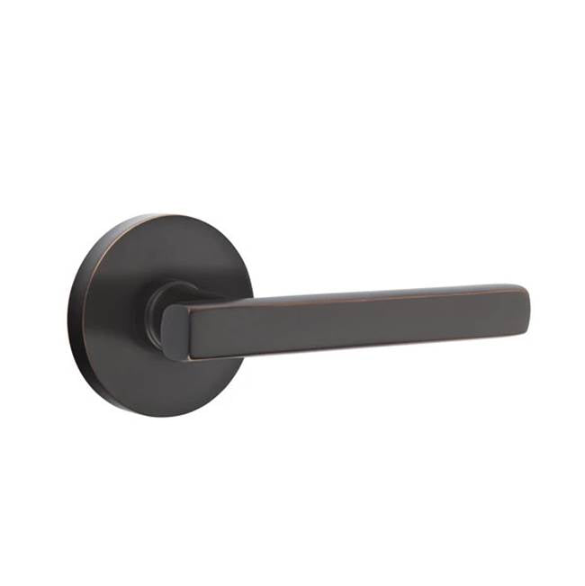 Emtek - Dummy, Disk Rosette, Freestone Lever, US10B - Oil Rubbed Bronze
