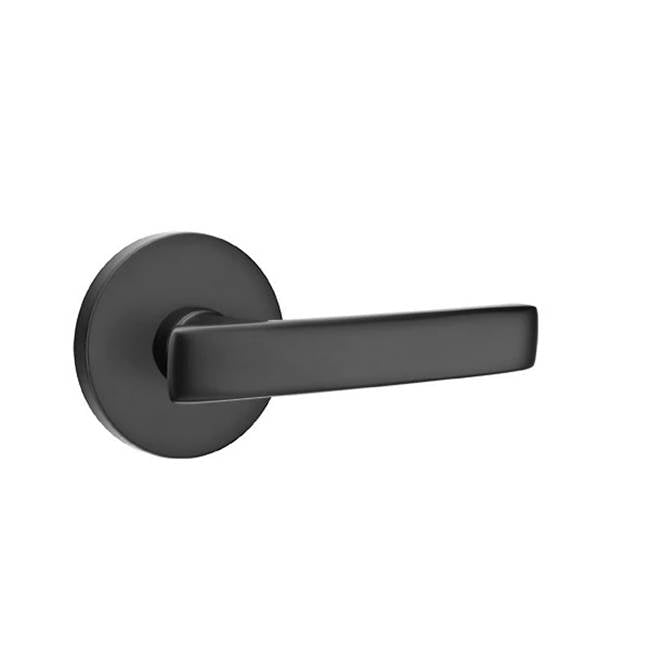 Emtek - Dummy, Disk Rosette, Geneva Lever, US19 - Flat Black