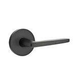 Emtek - Passage, Disk Rosette, Hermes Lever, LH, US19 - Flat Black