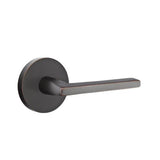 Emtek - Concealed, Passage, Disk Rosette, Helios Lever, US10B - Oil Rubbed Bronze
