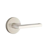 Emtek - Concealed, Privacy, Disk Rosette, Helios Lever, US15 - Satin Nickel