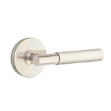 Emtek - Passage, Disk Rosette, Myles Lever, LH, US15 - Satin Nickel