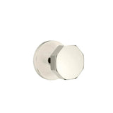 Emtek - Passage, Disk Rosette, Octagon Knob, US14 - Polished Nickel