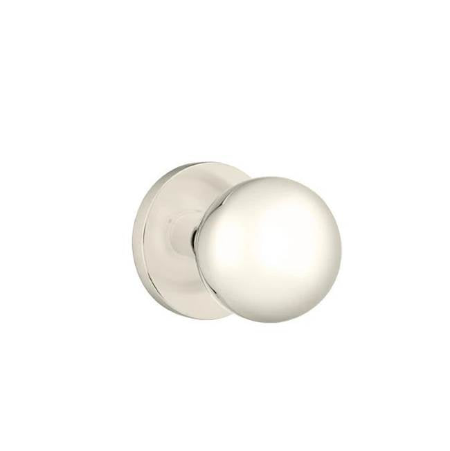 Emtek - Dummy, Disk Rosette, Orb Knob, US14 - Polished Nickel