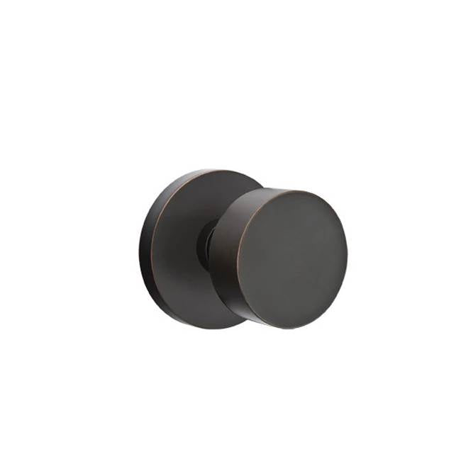 Emtek - Privacy, Disk Rosette, Round Knob, US10B - Oil Rubbed Bronze