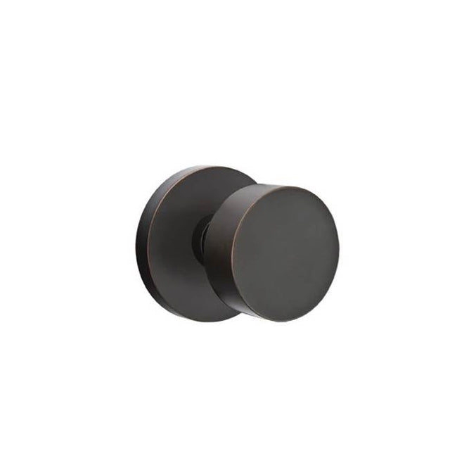 Emtek - Privacy, Disk Rosette, Round Knob, US10B - Oil Rubbed Bronze