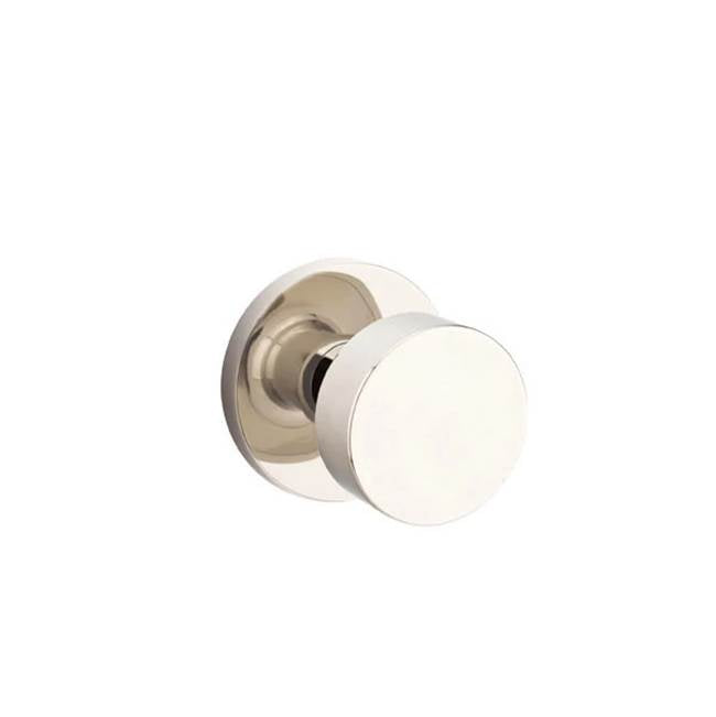 Emtek - Dummy, Disk Rosette, Round Knob, US14 - Polished Nickel