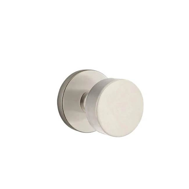 Emtek - Passage, Disk Rosette, Round Knob, US15 - Satin Nickel
