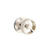 Emtek - Dummy, Disk Rosette, Spoke Knob, US14 - Polished Nickel