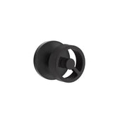 Emtek - Dummy, Disk Rosette, Spoke Knob, US19 - Flat Black